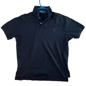 Polo by Ralph Lauren Black Polo Men’s Size Large Shirt